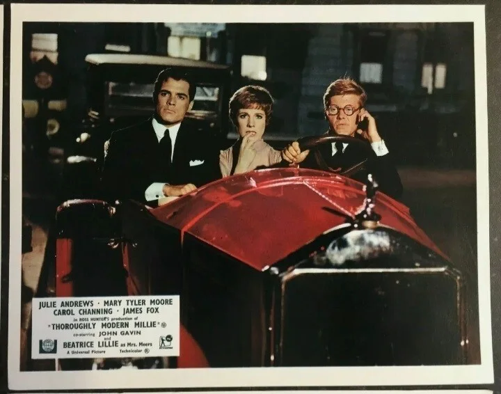 THOROUGHLY MODERN MILLIE VINTAGE ORIGINAL 1967 UK LOBBY CARD SET - JULIE ANDREWS, изображение 3
