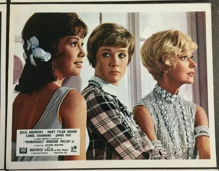 THOROUGHLY MODERN MILLIE VINTAGE ORIGINAL 1967 UK LOBBY CARD SET - JULIE ANDREWS, изображение 4