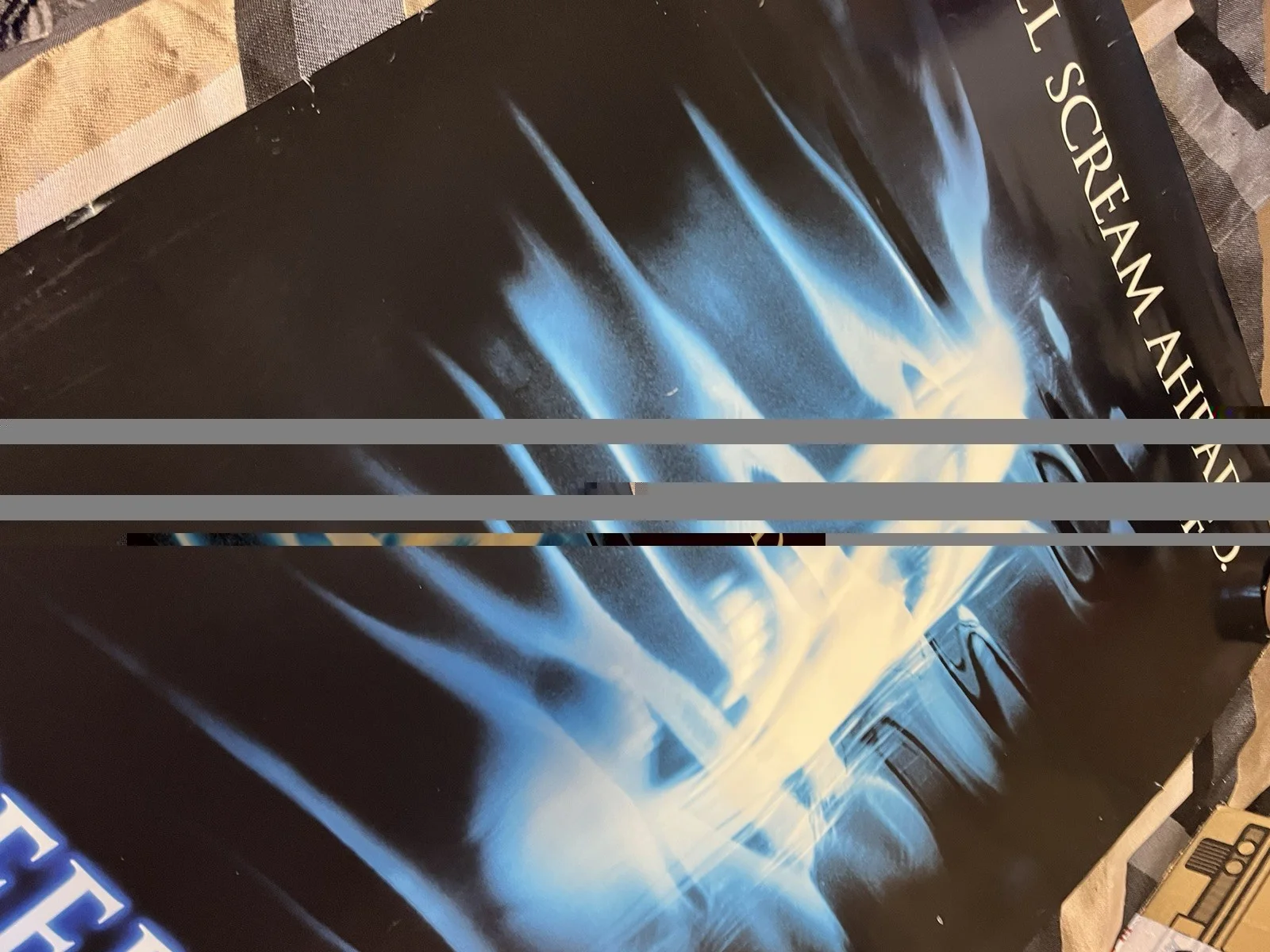 Deep Rising Original Cinema Movie Poster 27x40” Double Sided, изображение 5