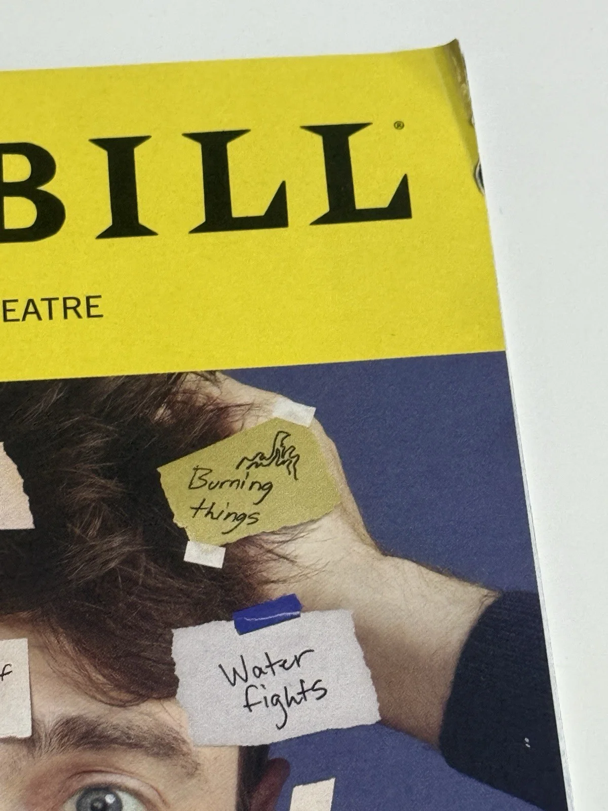 Daniel Radcliffe — Daniel Radcliffe Every Brilliant Things Signed Broadway playbill autograph, image 4
