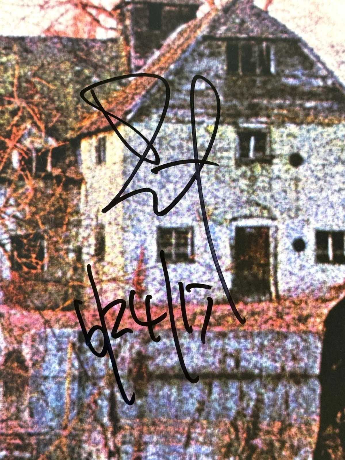 Bill Ward signed Black Sabbath Album 1st vinyl lp beckett coa, изображение 2
