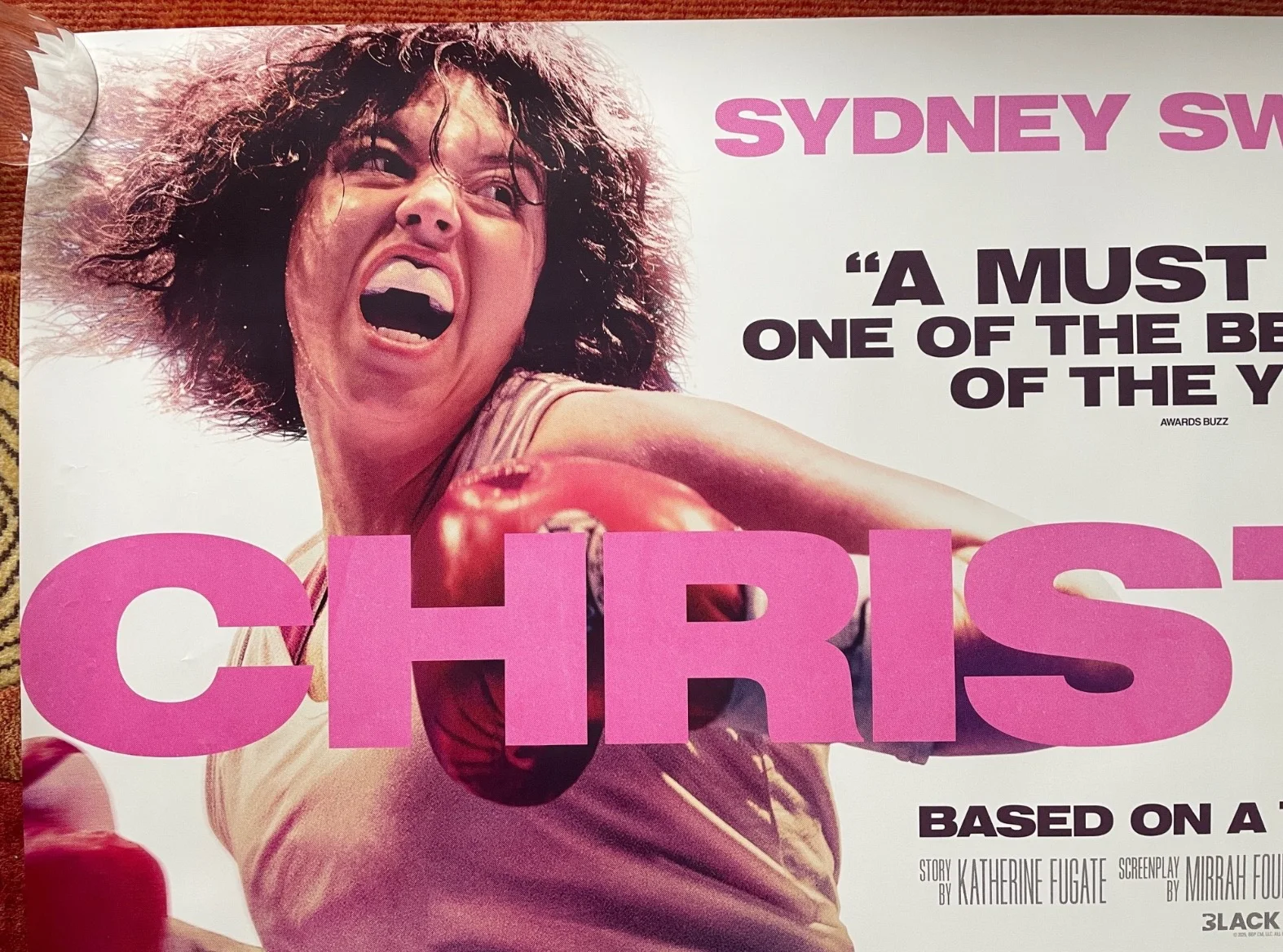 CHRISTY (2025) Original Quad Movie Poster Sydney Sweeney, изображение 2