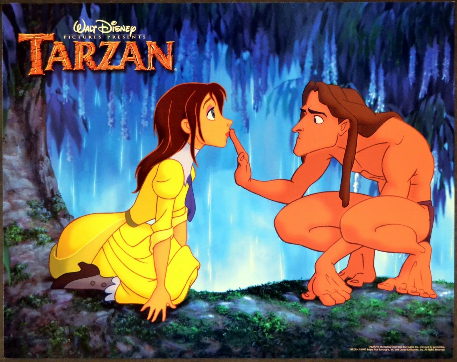 TARZAN 1999 Walt Disney Edgar Rice Burroughs LOBBY SET, изображение 2