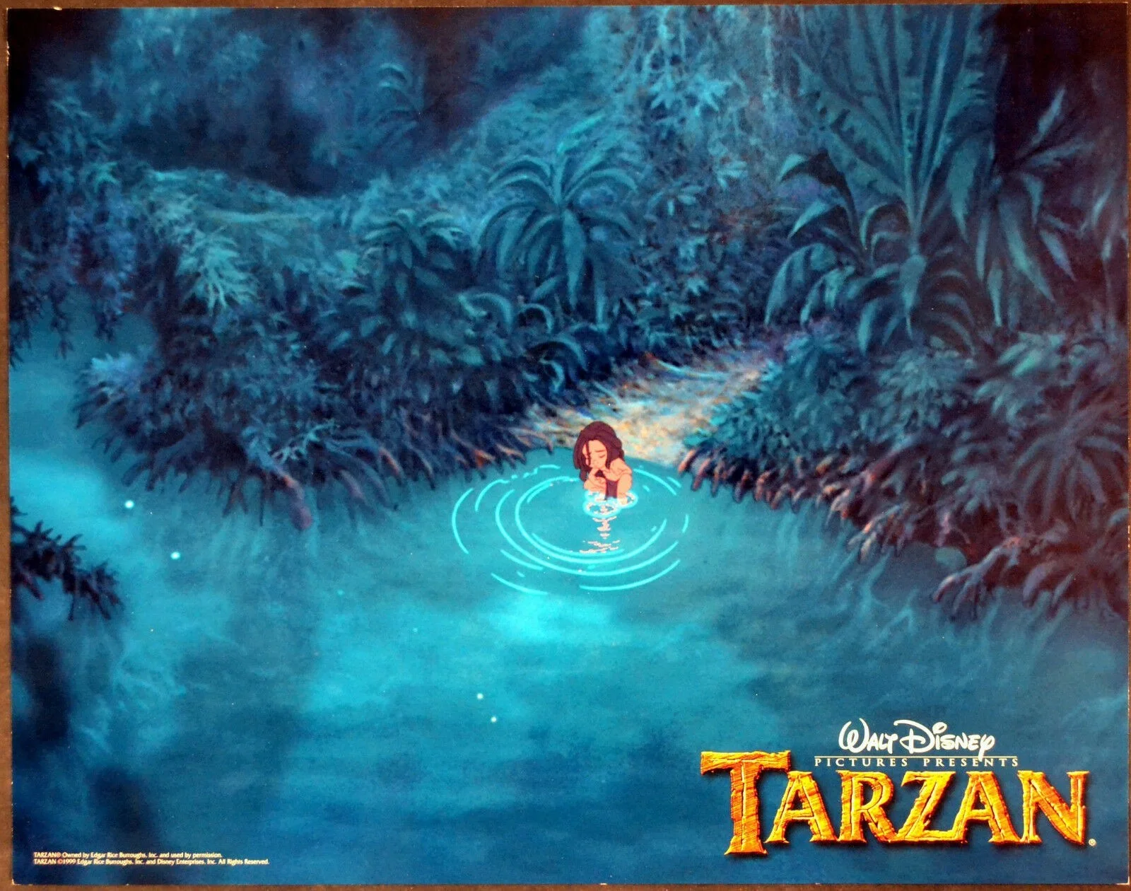 TARZAN 1999 Walt Disney Edgar Rice Burroughs LOBBY SET, изображение 5