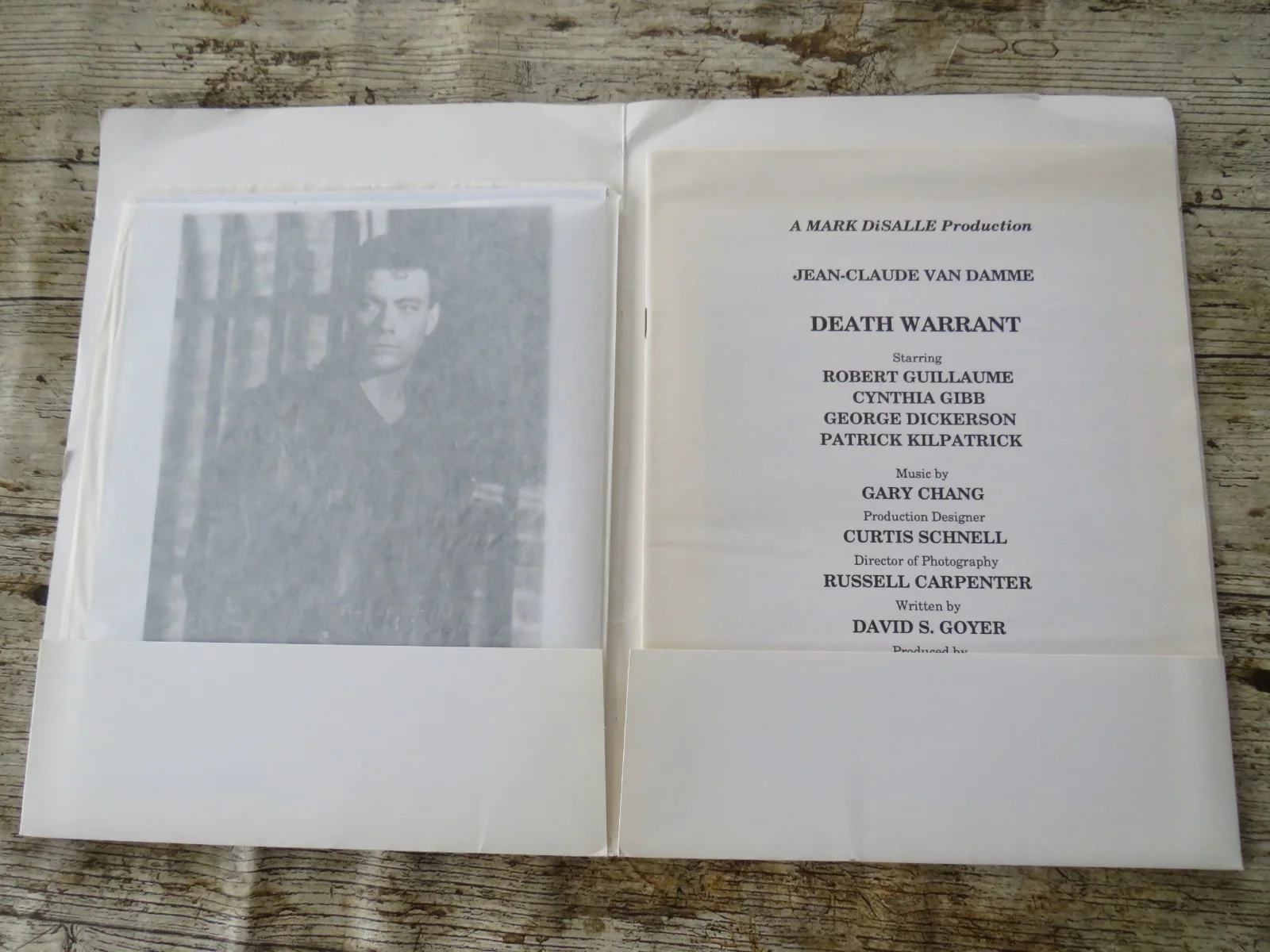 DEATH WARRANT ORIGINAL 1990 CINEMA FILM PRESS KIT Jean-Claude Van Damme 6 PHOTOS, изображение 2