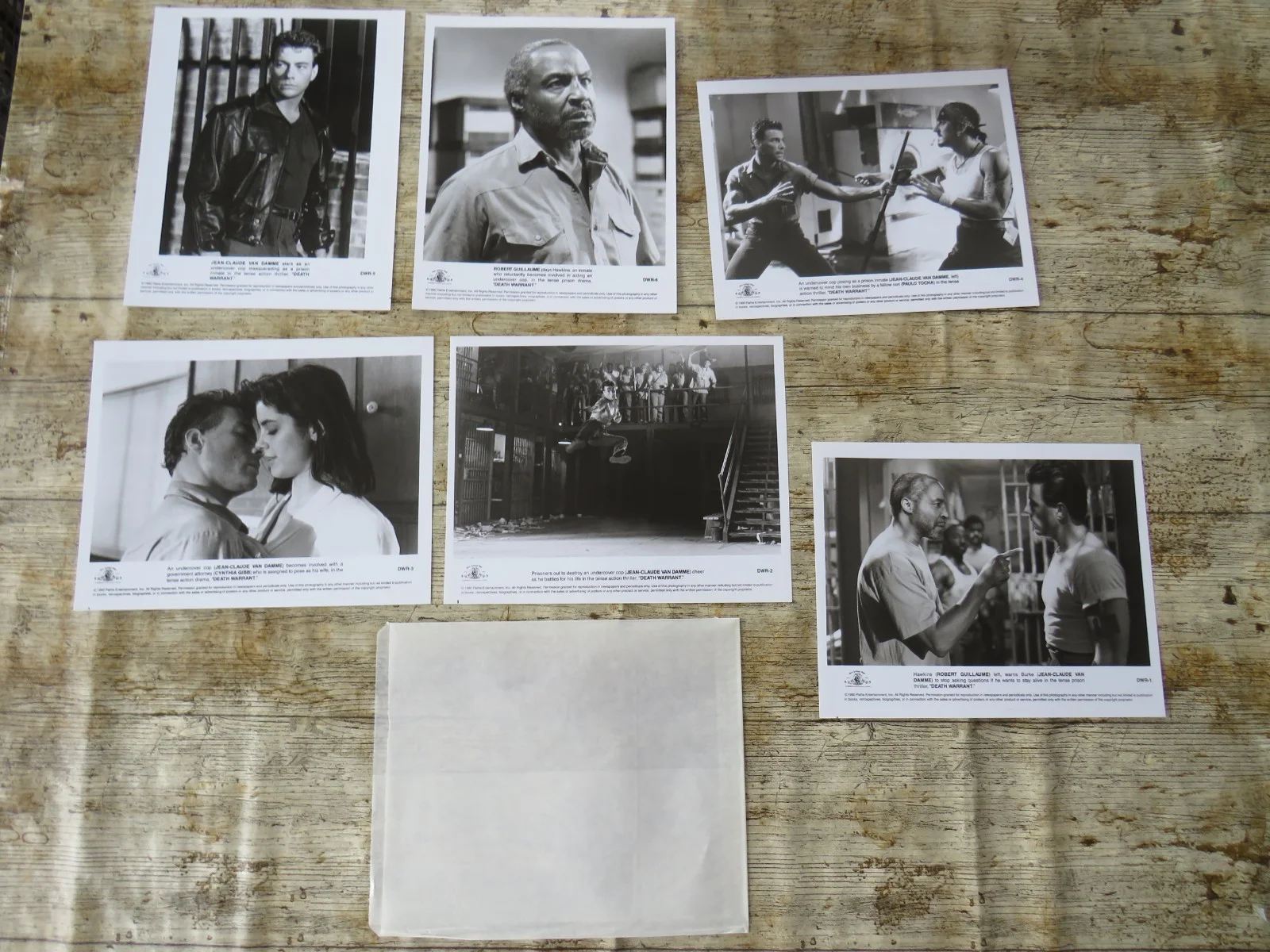 DEATH WARRANT ORIGINAL 1990 CINEMA FILM PRESS KIT Jean-Claude Van Damme 6 PHOTOS, изображение 5