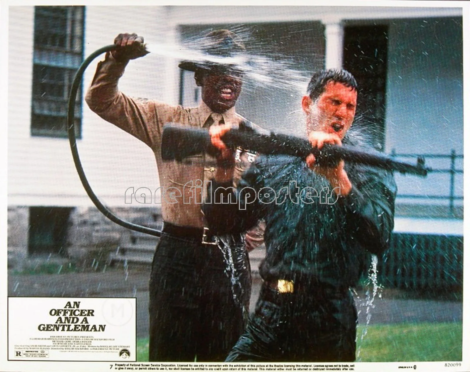 OFFICER AND A GENTLEMAN 1982 Richard Gere, Debra Winger 4 U.S. LOBBY CARDS, изображение 3