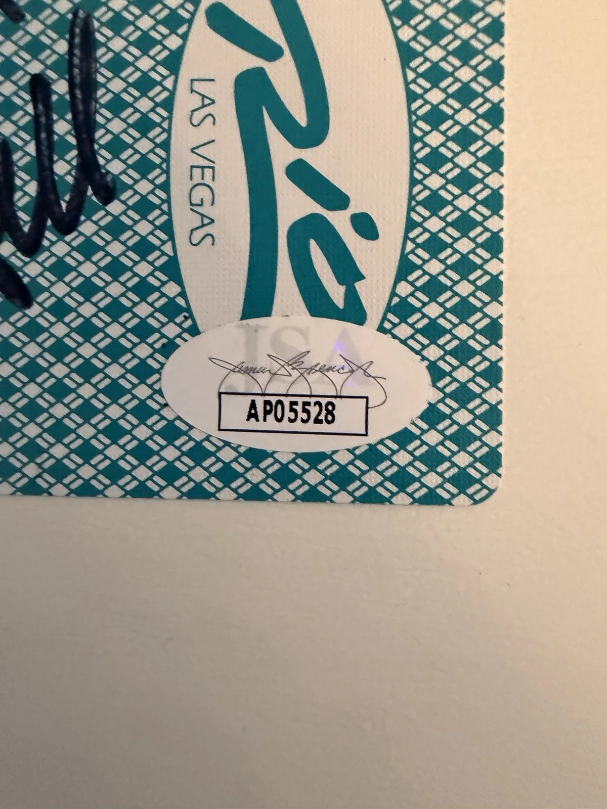 Henry Hill Goodfellas Rio Casino #9 Autographed Playing Card JSA COA, изображение 2