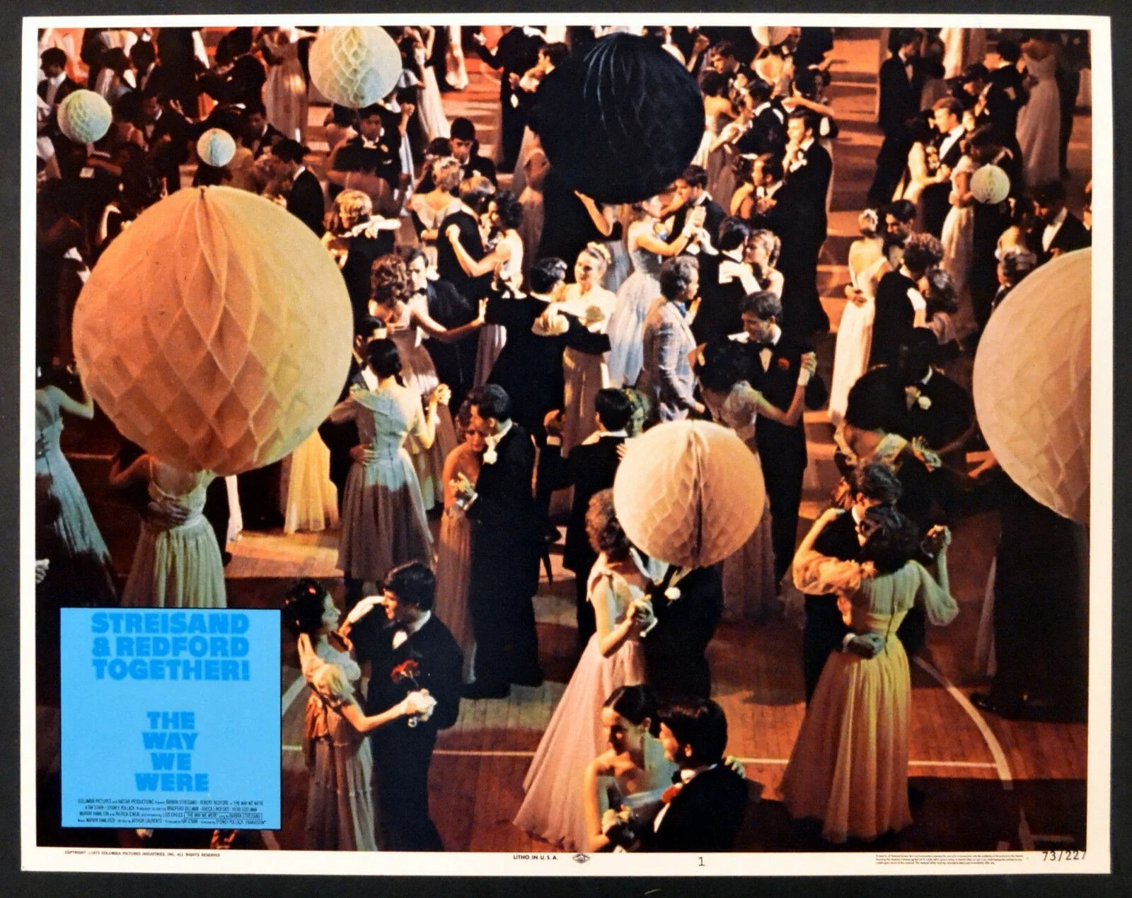 WAY WE WERE 1973 Barbra Streisand, Robert Redford 7 LOBBY CARDS, image 2