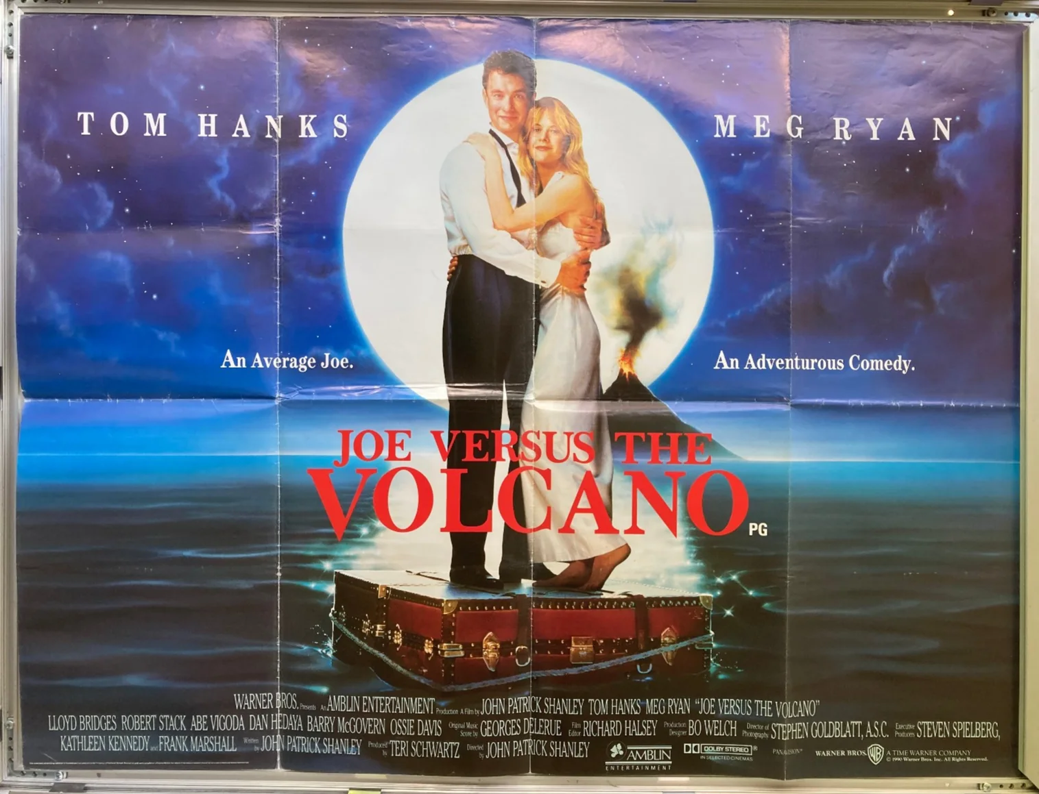 Cinema Poster: JOE VERSUS THE VOLCANO 1990 (Quad) Tom Hanks Meg Ryan, image 2