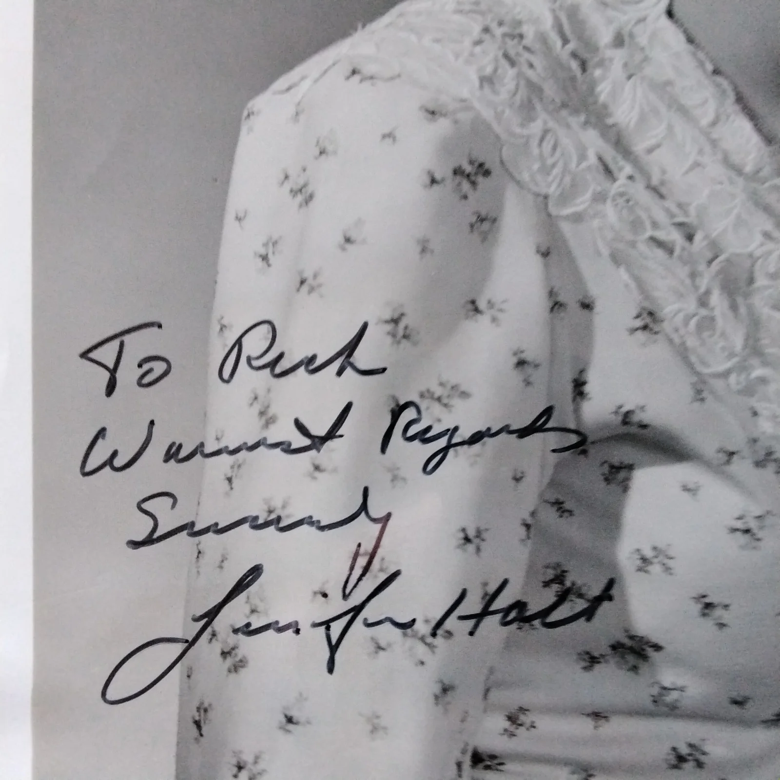 Jennifer Holt Signed Photo 40s B Film Actress Flying Cadets Westerns Harrigan, изображение 3