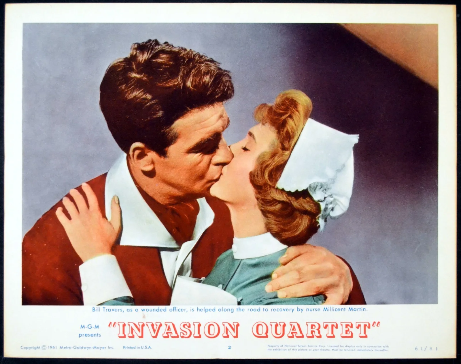 INVASION QUARTET 1961 Bill Travers, Spike Milligan Grégoire Aslan LOBBY SET, изображение 2