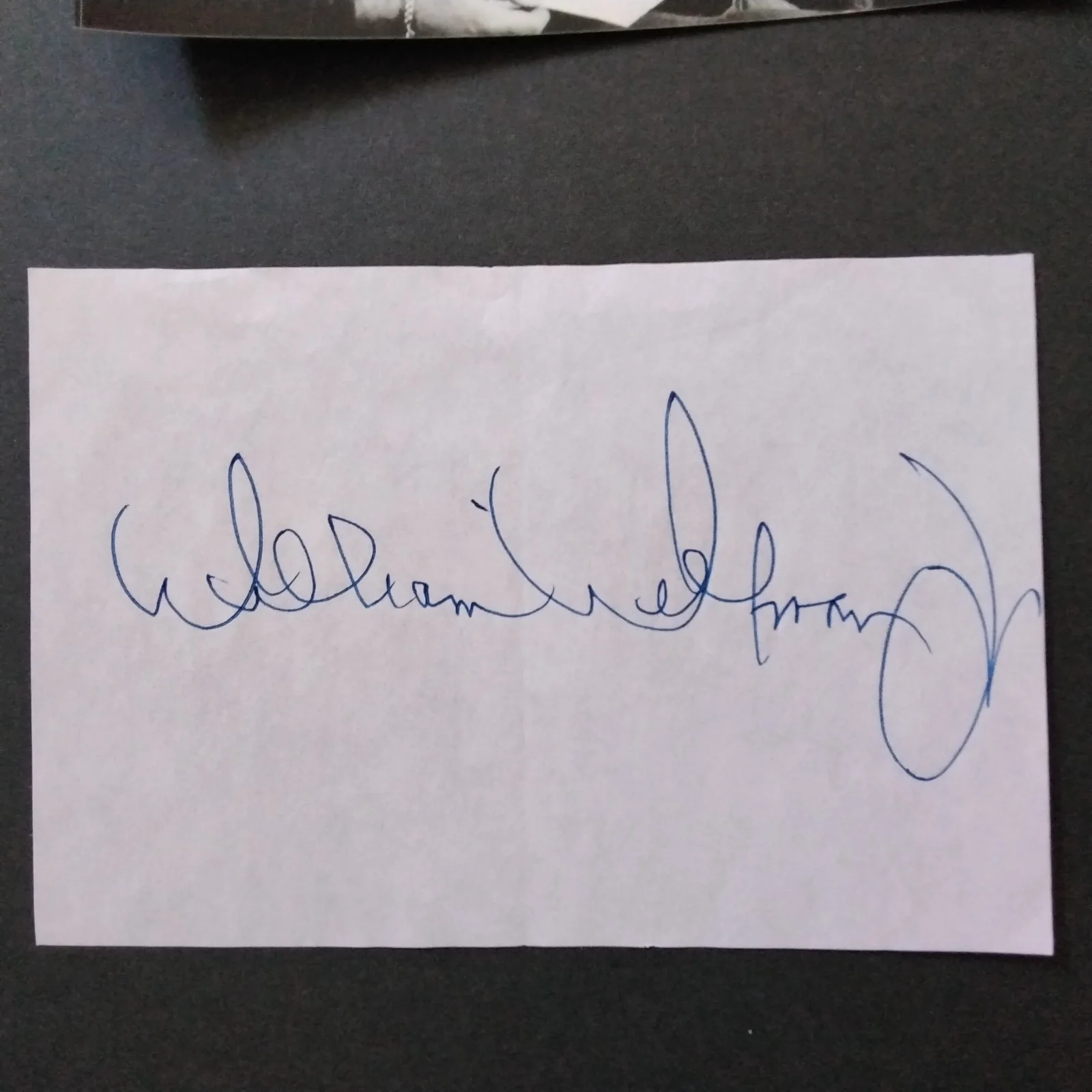William Wellman Jr SIGNED Paper Photo TV Movie Actor Billy Jack Prodigal Planet, изображение 4