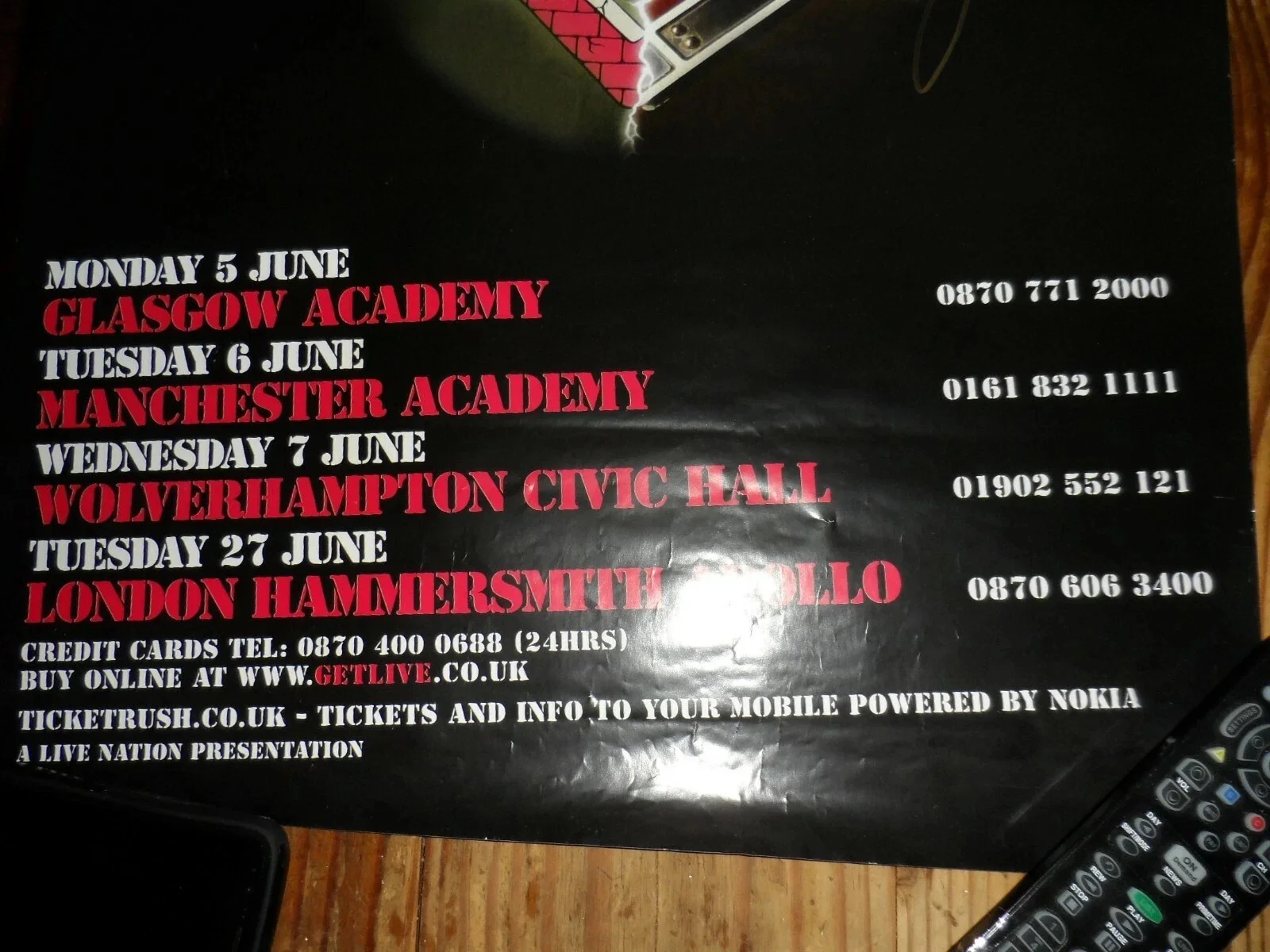 TWISTED SISTER DEE SNIDER AUTHENTIC AUTOGRAPHED/SIGNED 30TH ANNIVERSARY POSTER, image 2