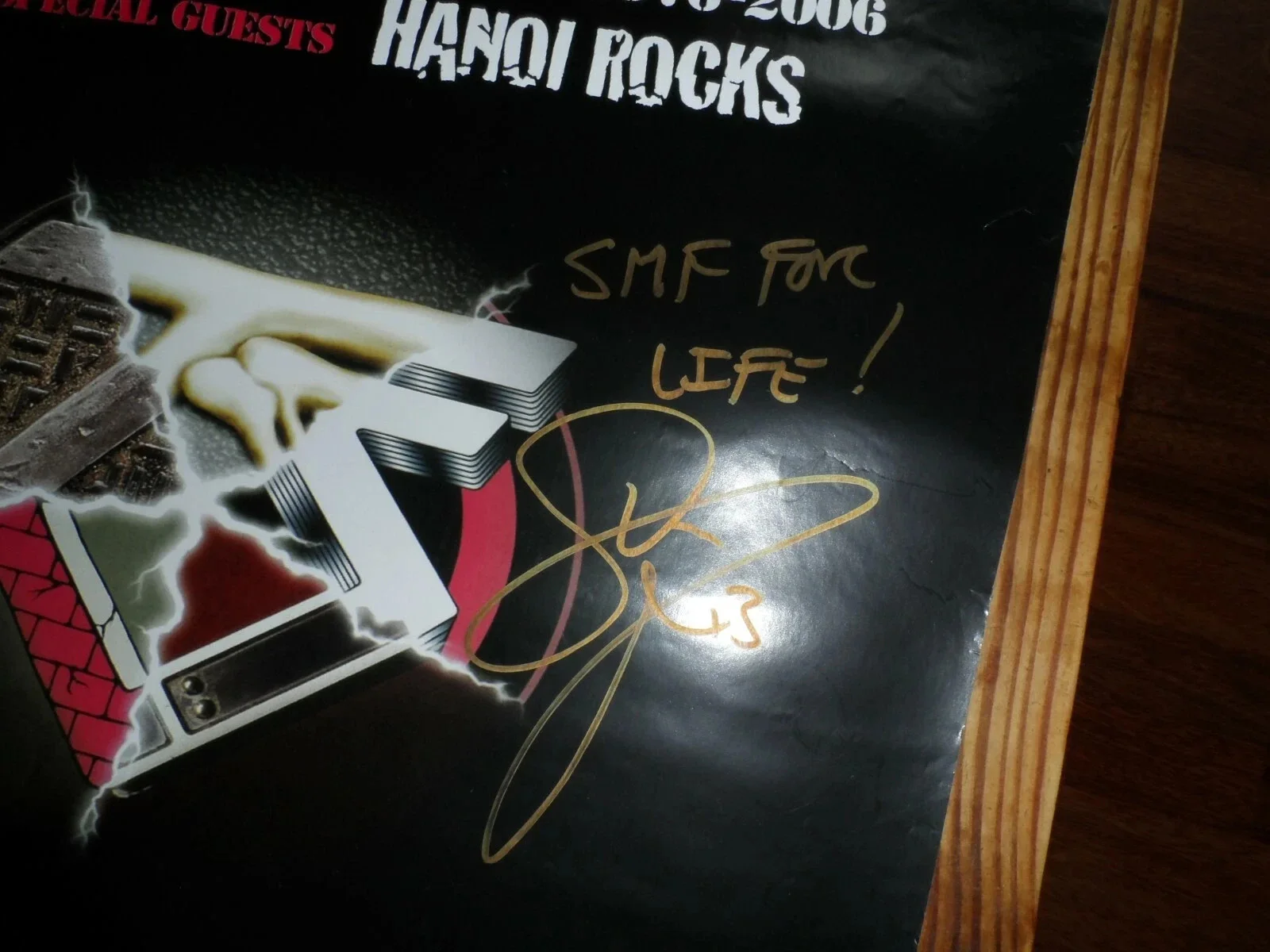 TWISTED SISTER DEE SNIDER AUTHENTIC AUTOGRAPHED/SIGNED 30TH ANNIVERSARY POSTER, image 4
