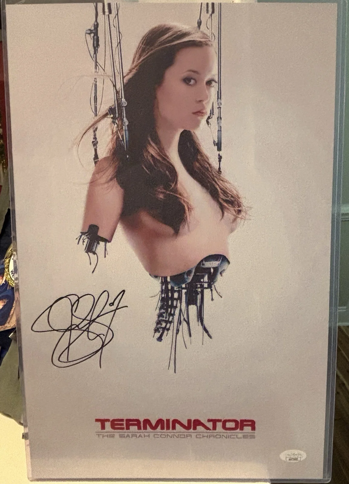 Summer Glau — Summer Glau Autograph 11x17 Poster Print Terminator Sarah Connor TV Auto JSA COA