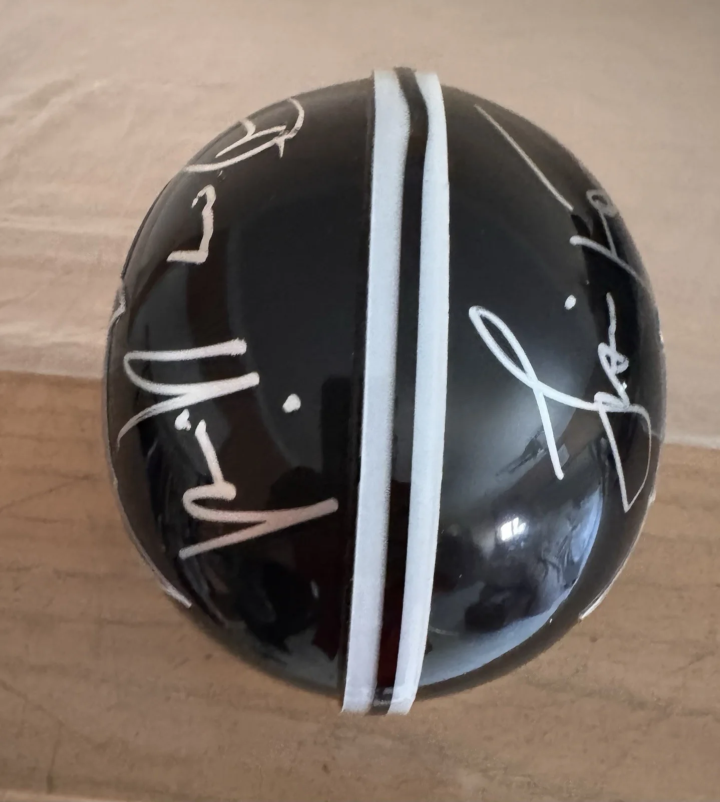 Jamie Foxx, Dennis Quaid — Jamie Foxx & Dennis Quaid Signed "Any Given Sunday" Sharks Mini Helmet:JSA COA, image 5