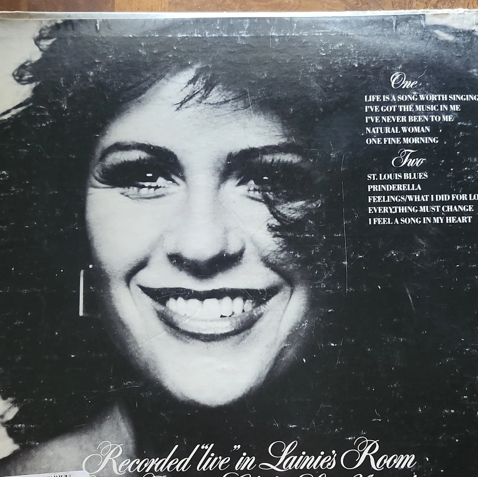 Lainie Kazan The Chanteuse Is Loose Signed Original Vinyl Record LP, image 4