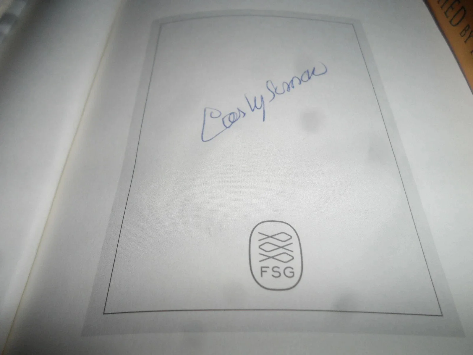 CARLY SIMON AUTHENTIC SIGNED/AUTOGRAPHED TOUCHED BY THE SUN BOOK, image 2
