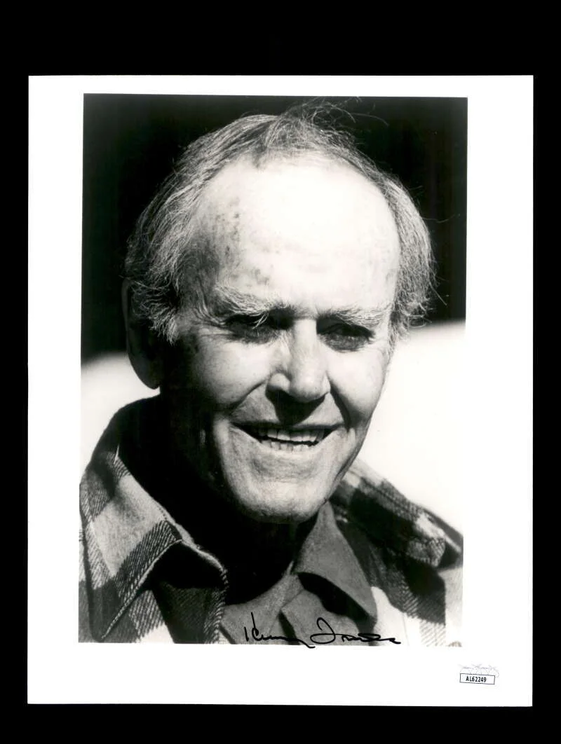 Henry Fonda — Henry Fonda JSA Coa Signed 8x10 Photo Autograph
