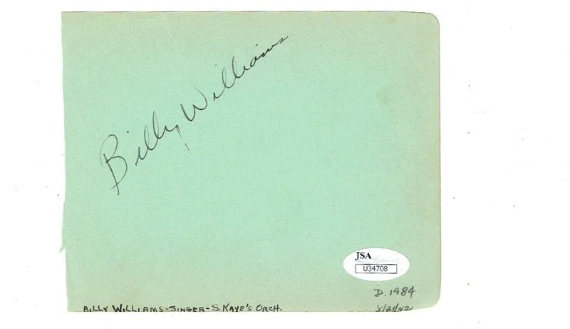Mel Torme JSA Signed Vintage 1942 Album Page Velvet Fog Singer Auto Died 1999, изображение 2