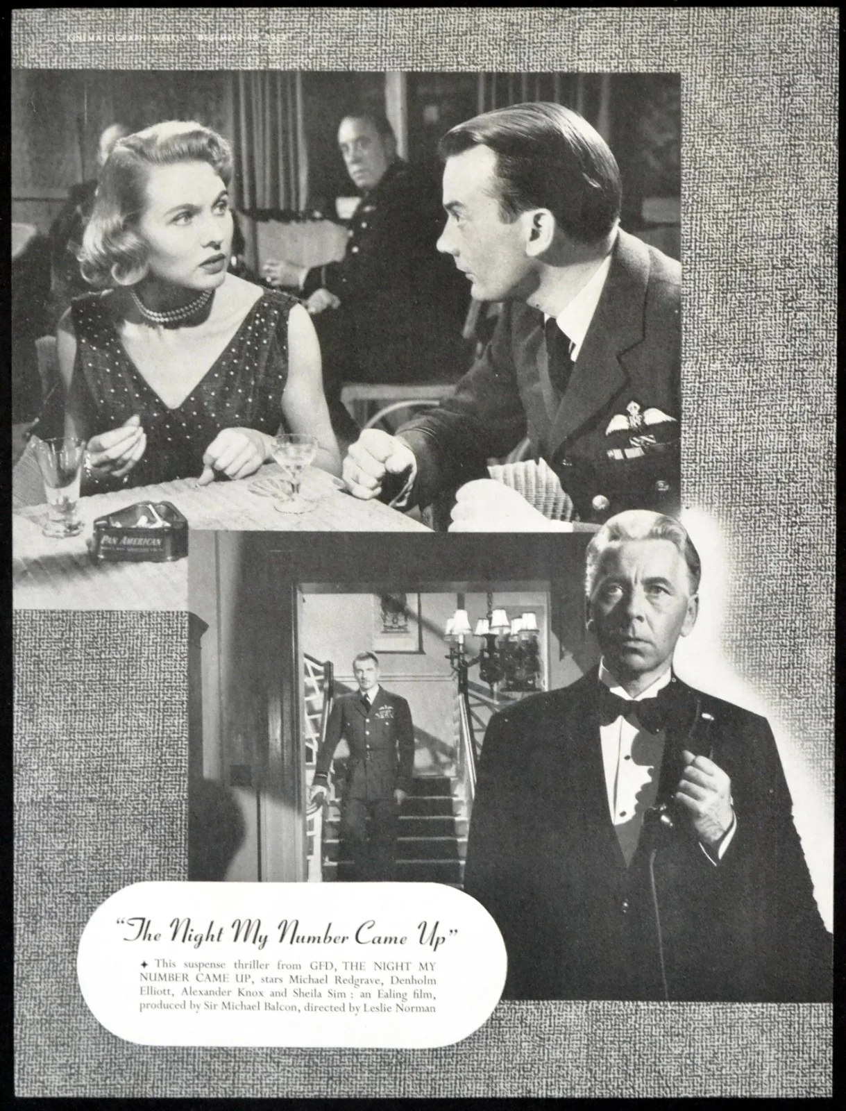 CATTLE QUEEN OF MONTANA * THE SHIP THAT DIED OF SHAME 1954 KINE PAGES, image 2