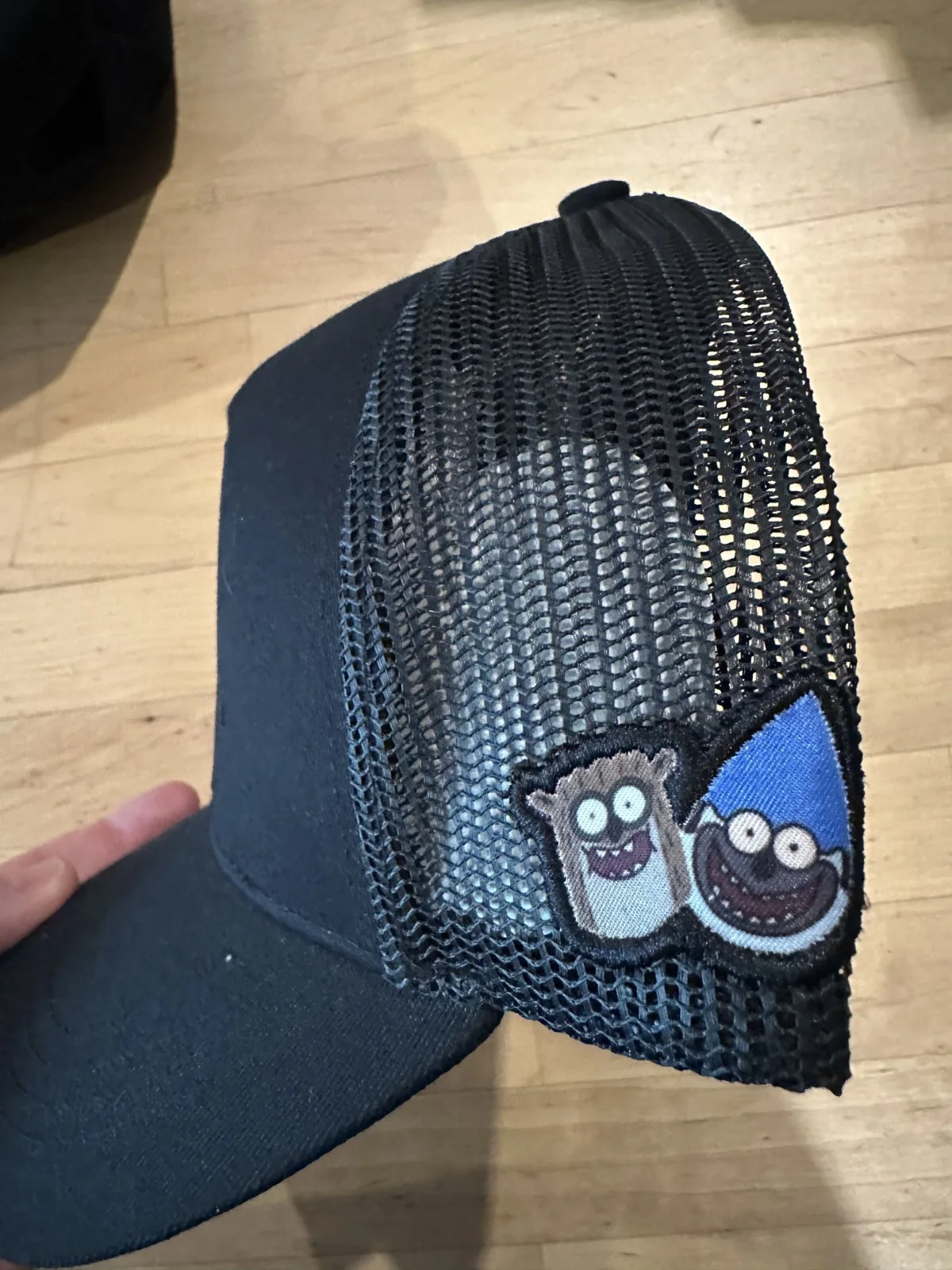 CARTOON NETWORK REGULAR SHOW THE LOST TAPES UK PROMO NEW BASEBALL CAP HAT, image 2