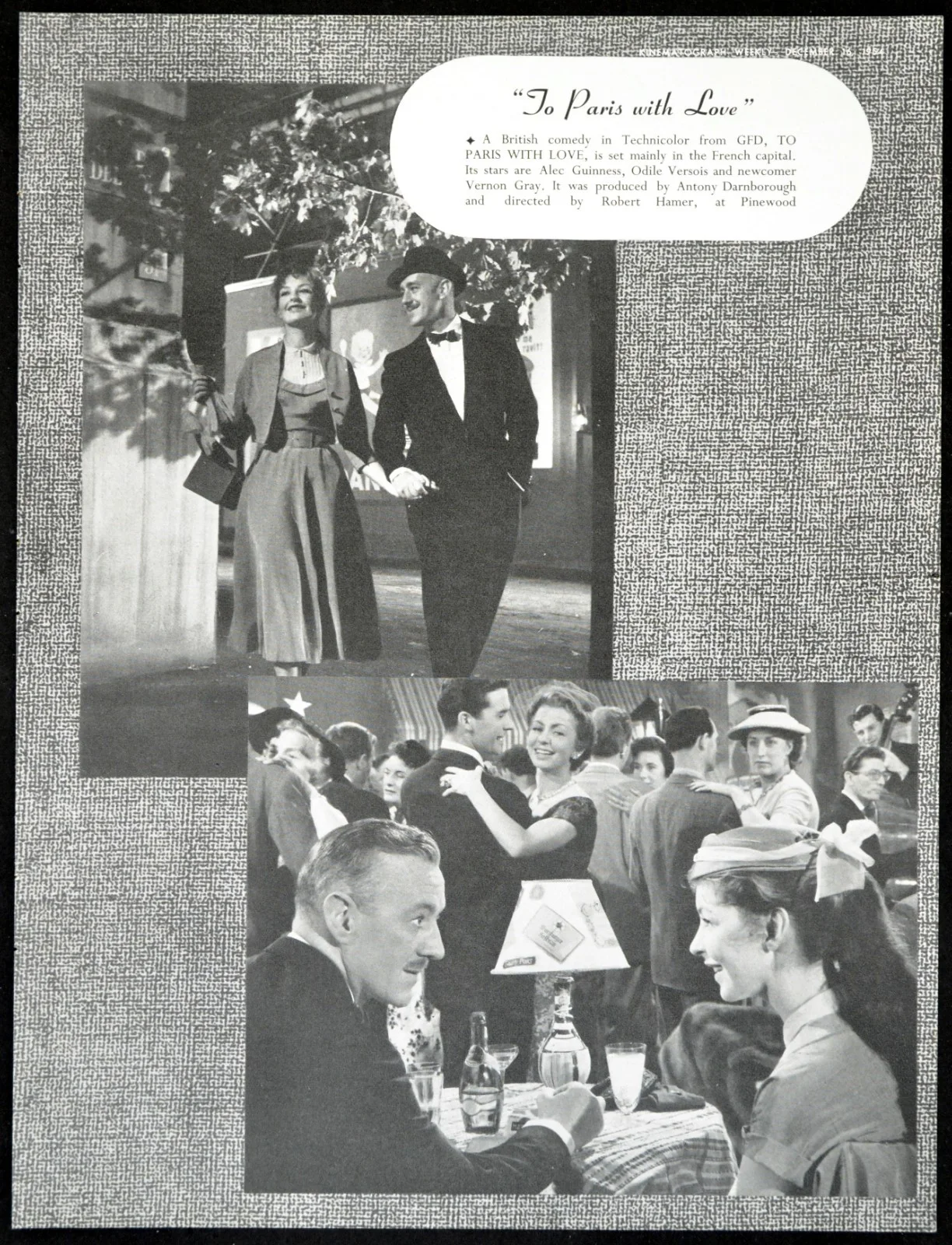 AS LONG AS THEY’RE HAPPY * FOXFIRE * MAN WITHOUT A STAR 1954 KINE PAGES, изображение 3