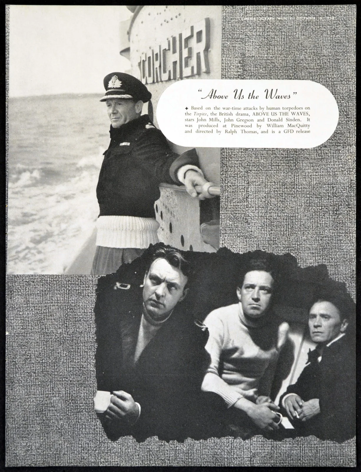 AS LONG AS THEY’RE HAPPY * FOXFIRE * MAN WITHOUT A STAR 1954 KINE PAGES, изображение 5