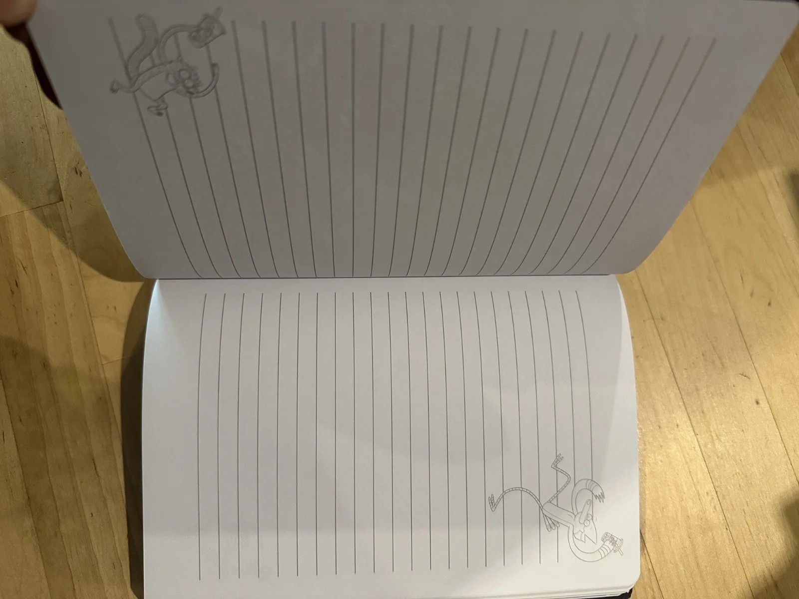 CARTOON NETWORK REGULAR SHOW THE LOST TAPES UK PROMO NEW NOTE BOOK HARDBACK, изображение 3