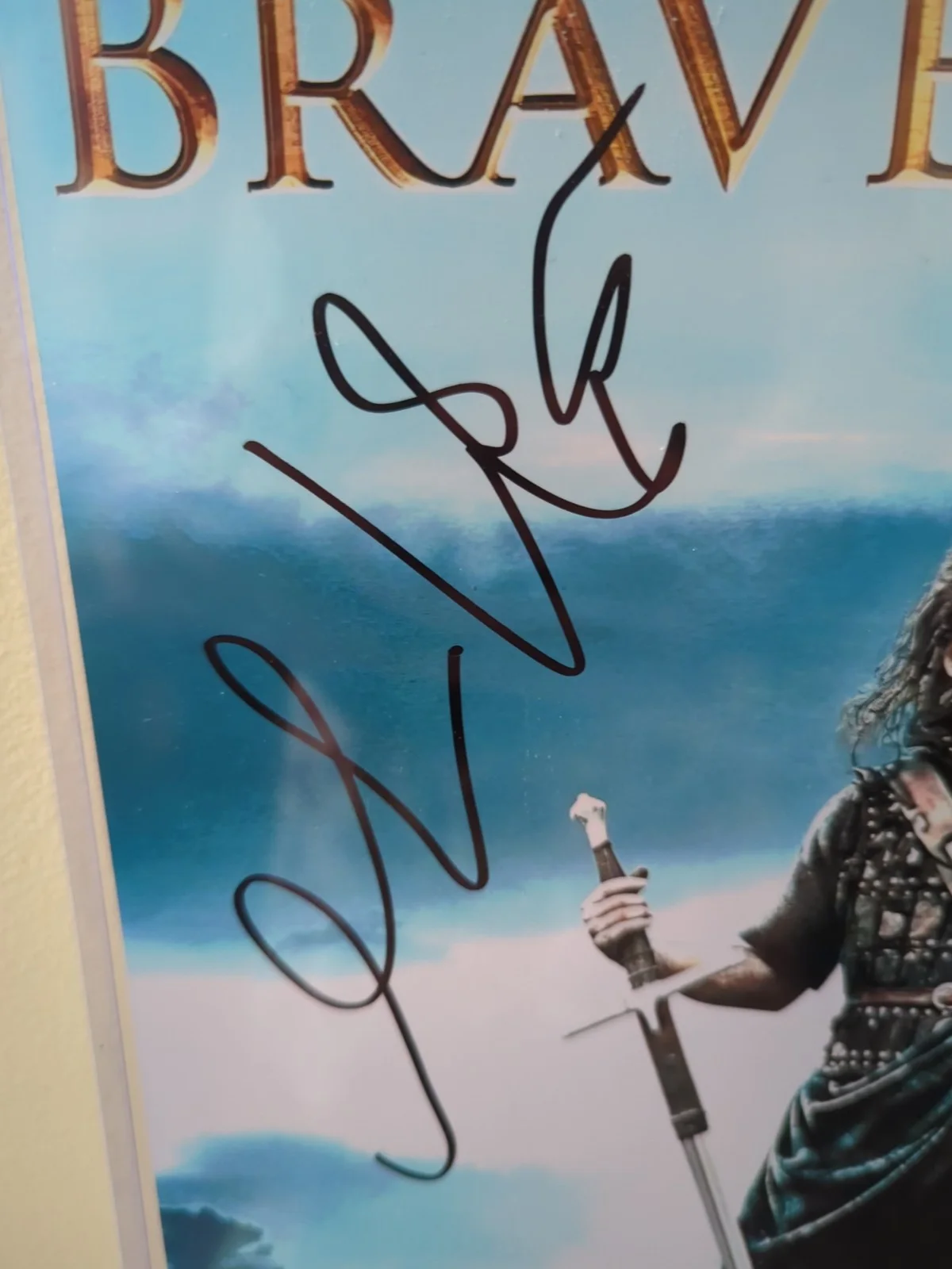 Mel Gibson Autographed 11x14 Braveheart Poster Signed JSA Authenticated, image 3