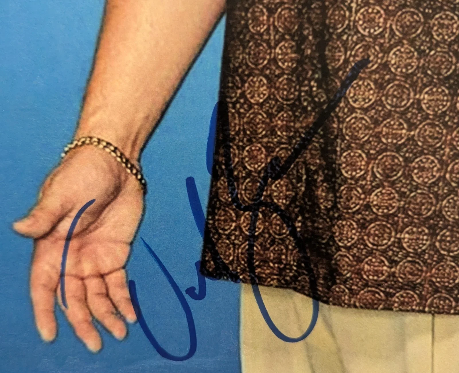 David Zayas — David Zayas Signed Autographed Dexter Angel Batista 11x17 Photo ACOA, изображение 2