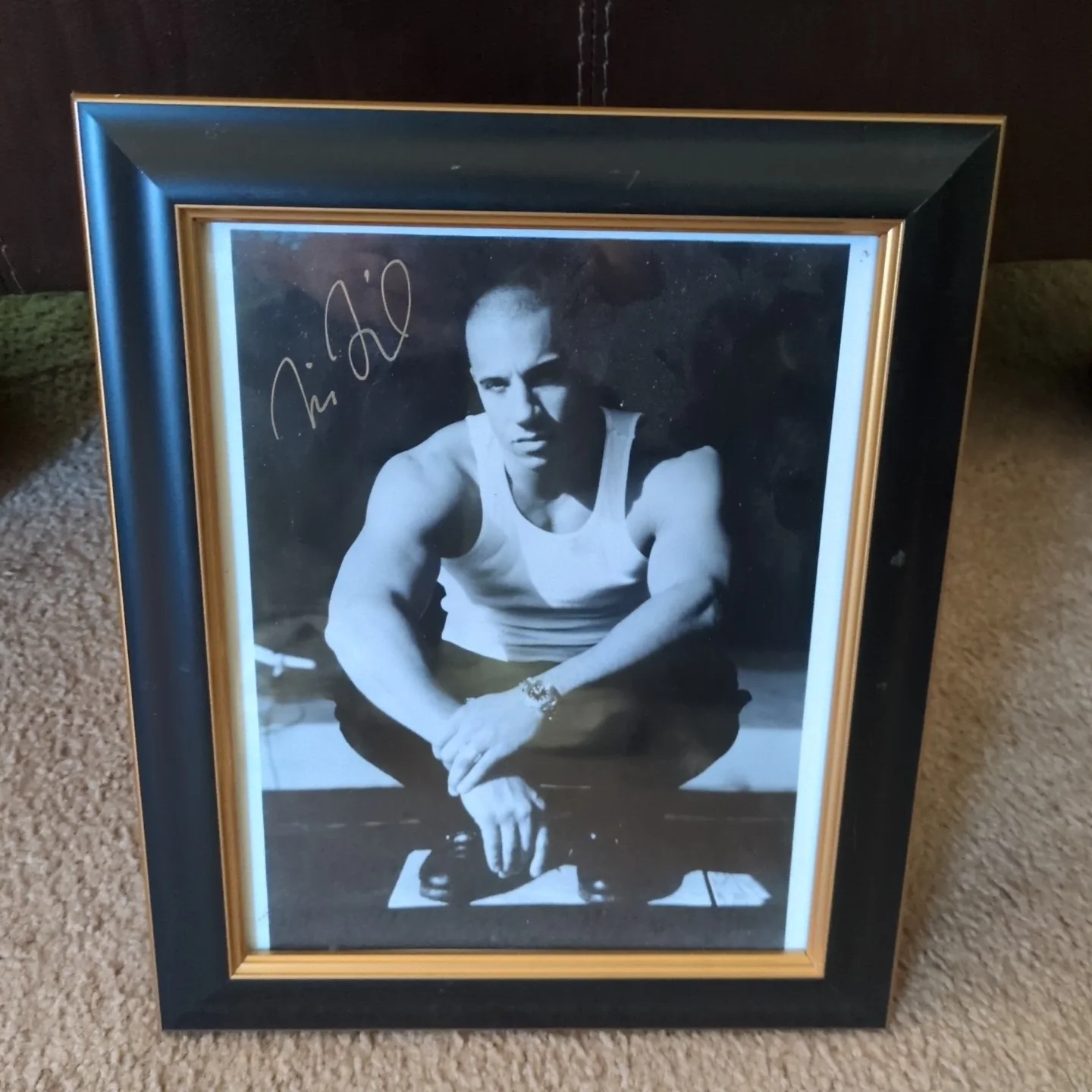 Vin Diesel — Vin Diesel Signed 8x10 Photo Autographed, A Hunk Of A Man!, image 3