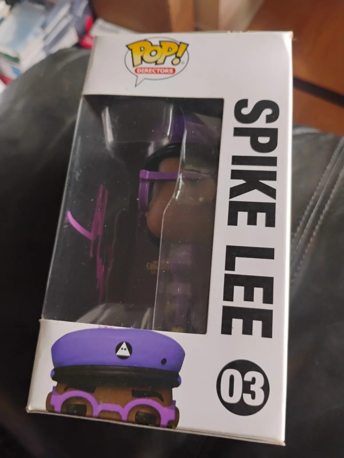 Spike Lee — SPIKE LEE LEGEND DIRECTOR SIGNED AUTOGRAPHED FUNKO POP TOY NYK KNICKS PROOF PICS, image 2