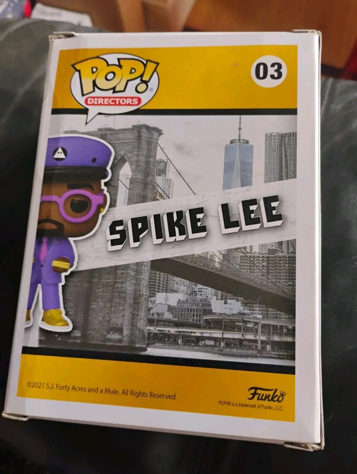 Spike Lee — SPIKE LEE LEGEND DIRECTOR SIGNED AUTOGRAPHED FUNKO POP TOY NYK KNICKS PROOF PICS, image 4