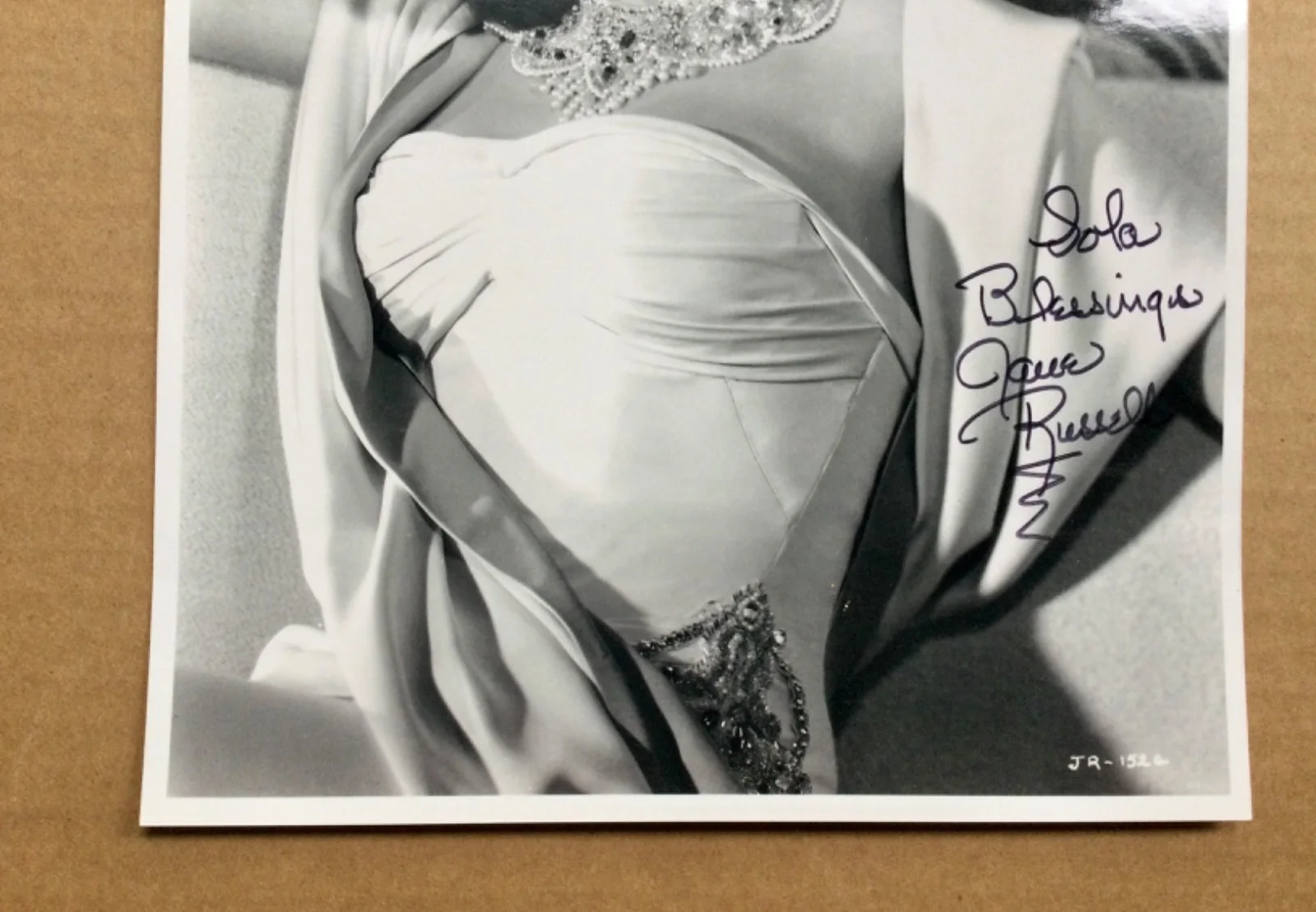 Jane Russell — Sexy 8x10 glossy signed autographed photo of Jane Russell (1921-2011), изображение 2