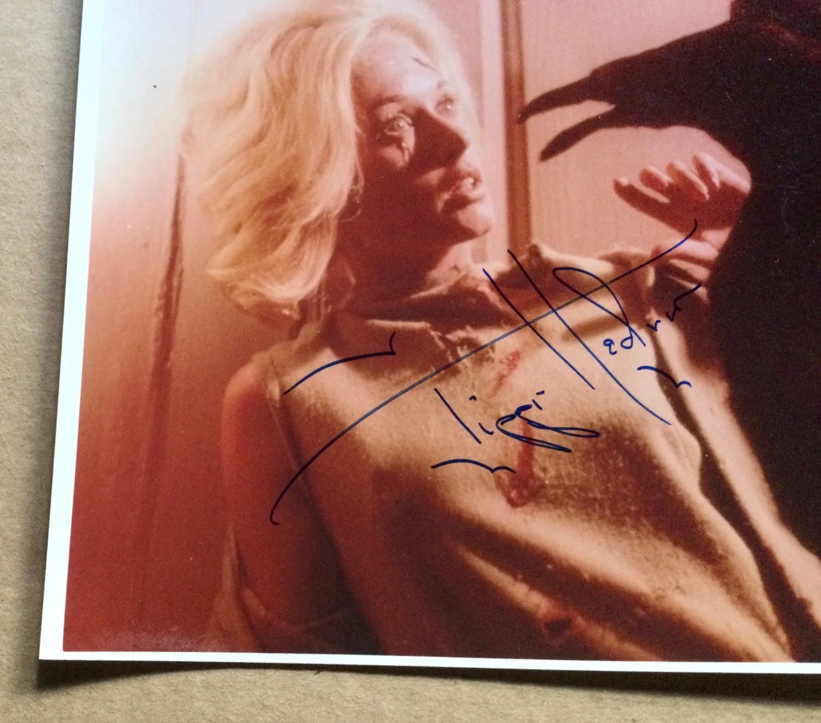 Tippi Hedren — Great signed 8x10 color photo signed autographed by Tippi Hedren from The Birds., изображение 4
