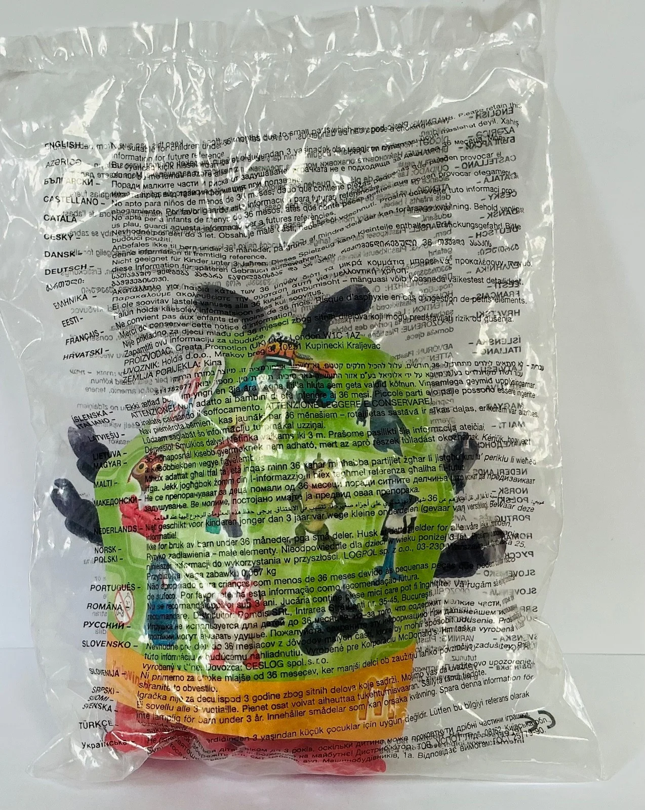 NEW 2009 McD DREAMWORKS MONSTERS VS ALIENS MOVIE INSECTOSAURUS TOY FIGURE RARE, изображение 2