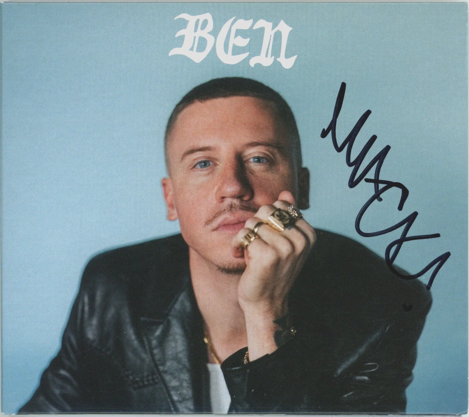 Macklemore — Macklemore Signed Ben CD Album Beckett BAS COA Rap Hip Hop Gift for Fan