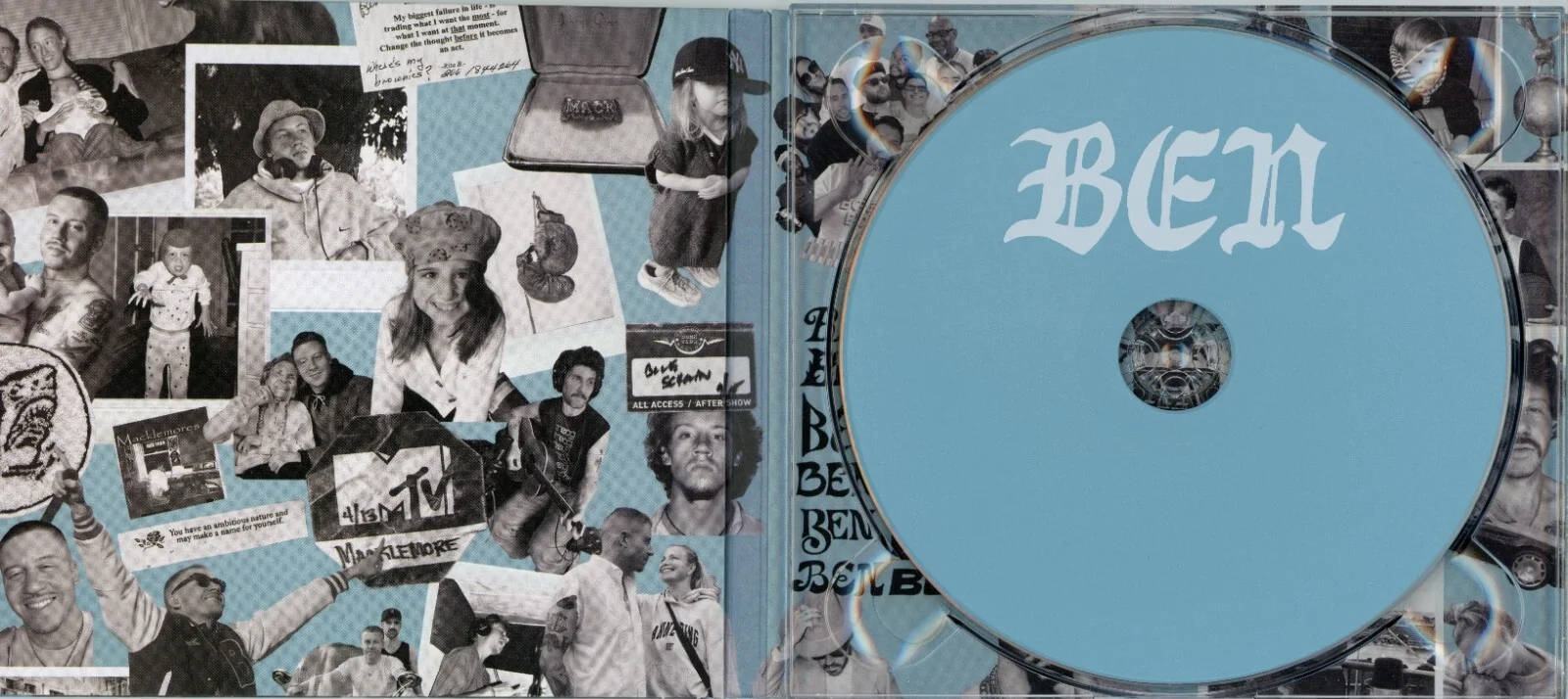 Macklemore — Macklemore Signed Ben CD Album Beckett BAS COA Rap Hip Hop Gift for Fan, image 4