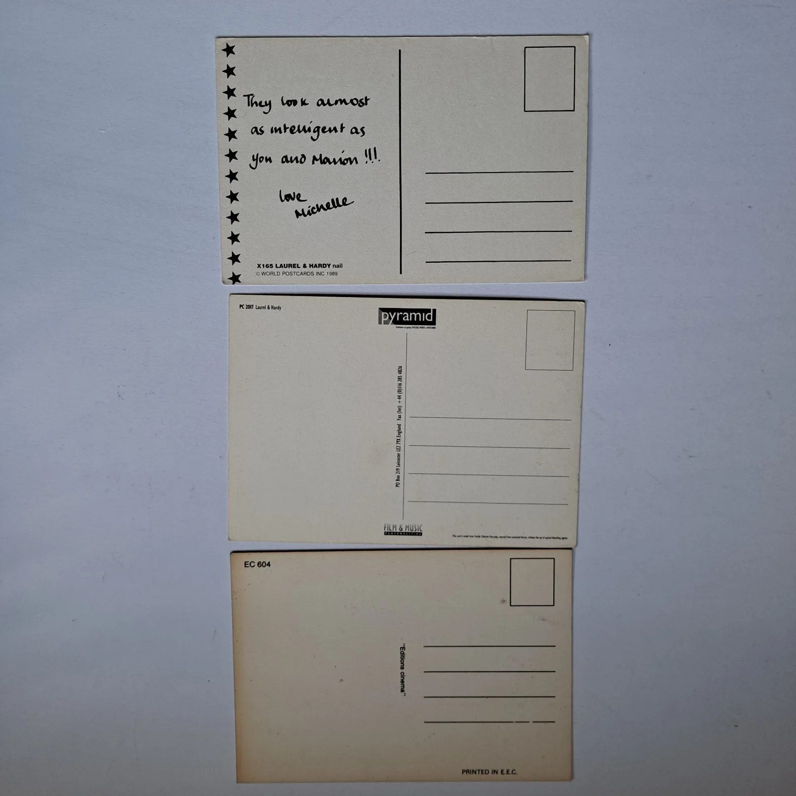 10 x Laurel and Hardy Postcards, image 5