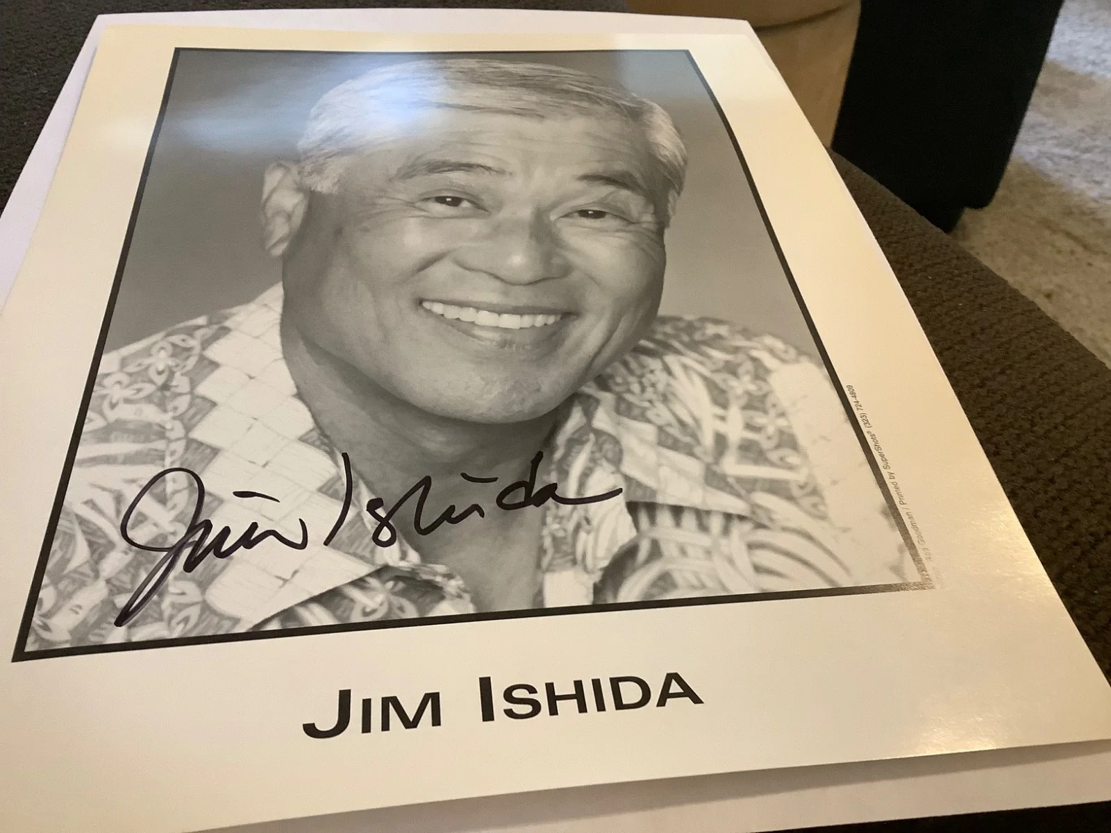 Jim Ishida — Jim Ishida autographed signed photo Back to the Future, image 2