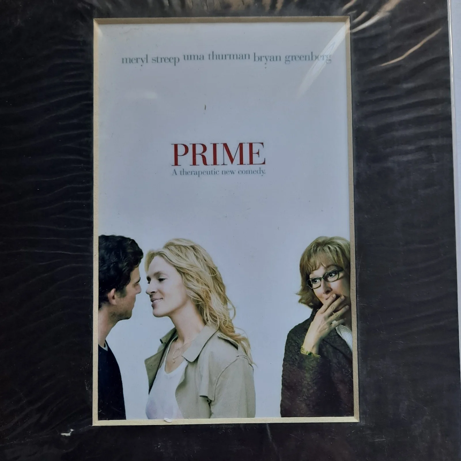 Prime - Uma Thurman - 35mm film cell and artwork on Mount, image 3