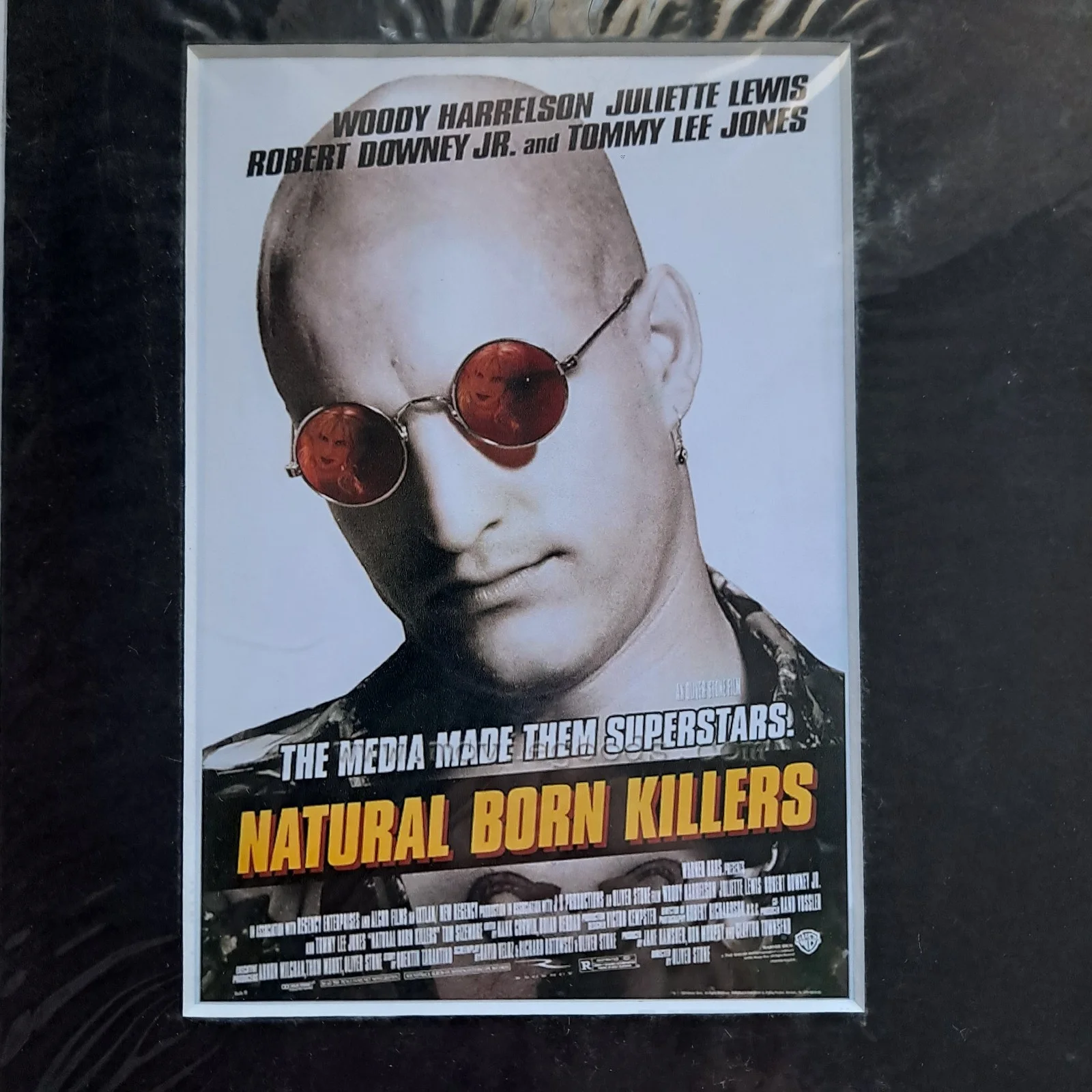 Natural Born Killers - 35mm film cell and artwork on Mount, image 3