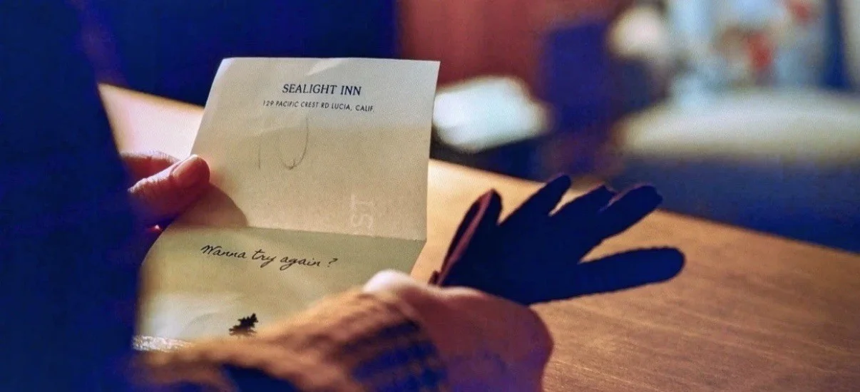 Ratched 2020 Sealight Inn Hotel Note Page Series Thriller Used Film Prop COA, изображение 3