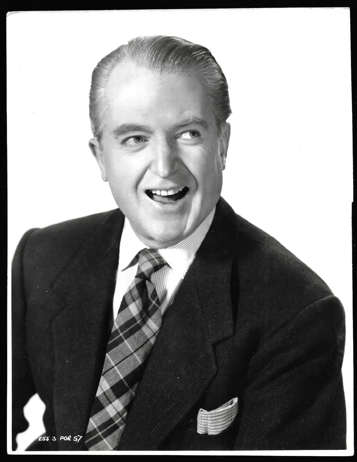 British Actor Jack Warner Press Photo Laughing 1940s-1950s, image 2