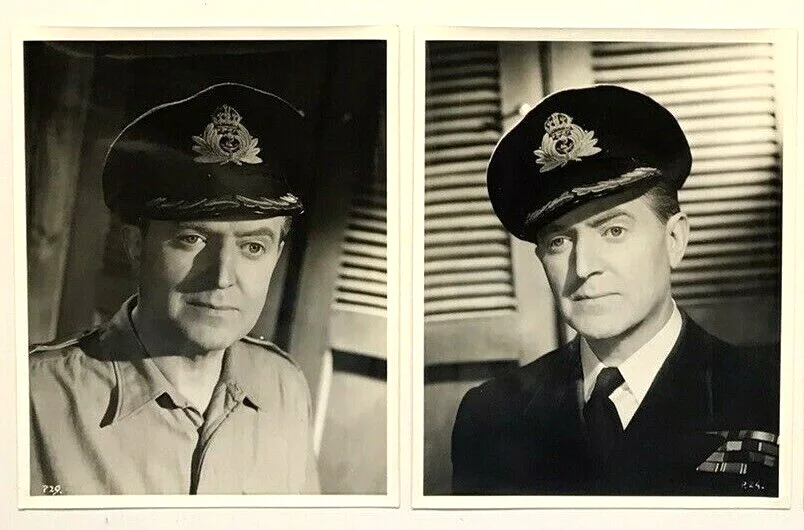 Vintage Movie Film Photos Jack Warner Albert RN Military Navy Uniform Lot 1953, изображение 2