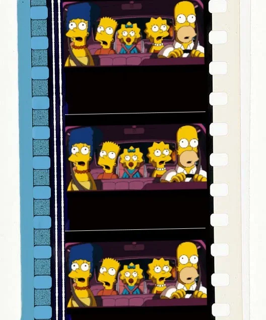 The Simpsons Movie Original 35mm Film Trailer. 2007, image 2