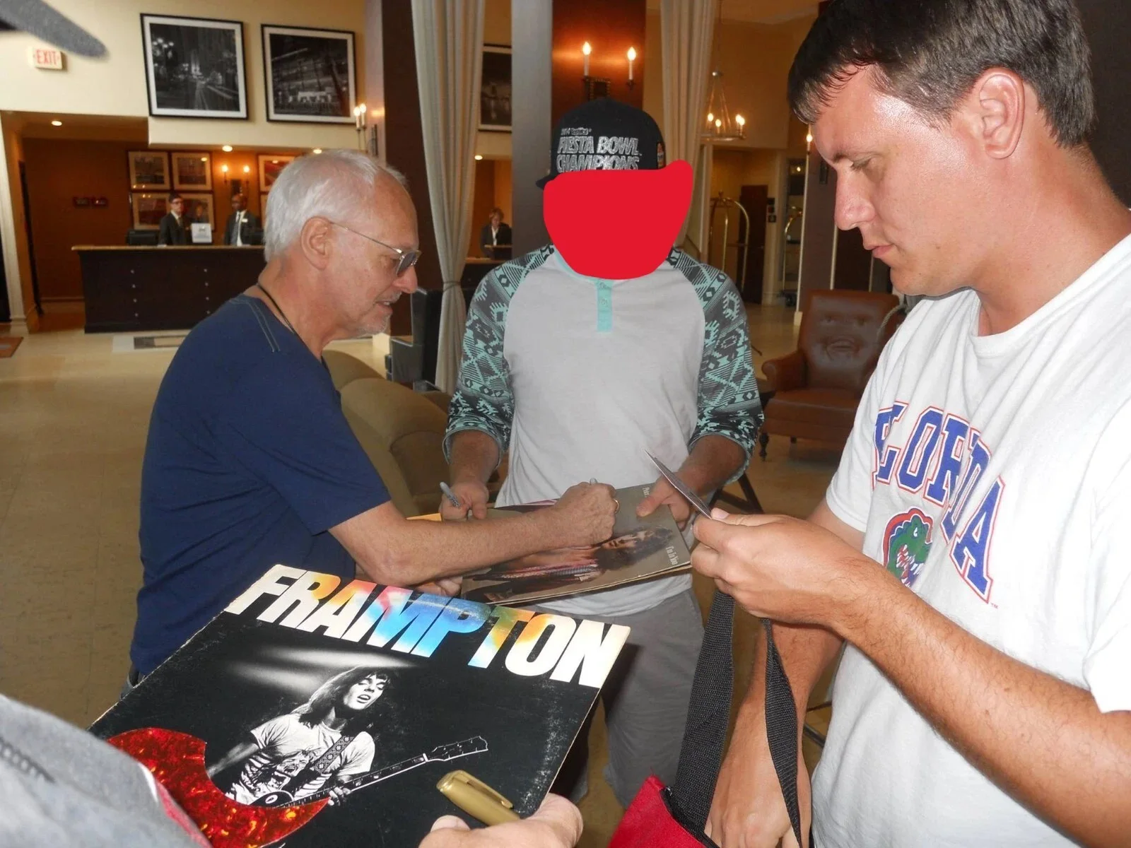 PETER FRAMPTON AUTHENTIC SIGNED/AUTOGRAPHED 1ST EDITION BOOK, изображение 5