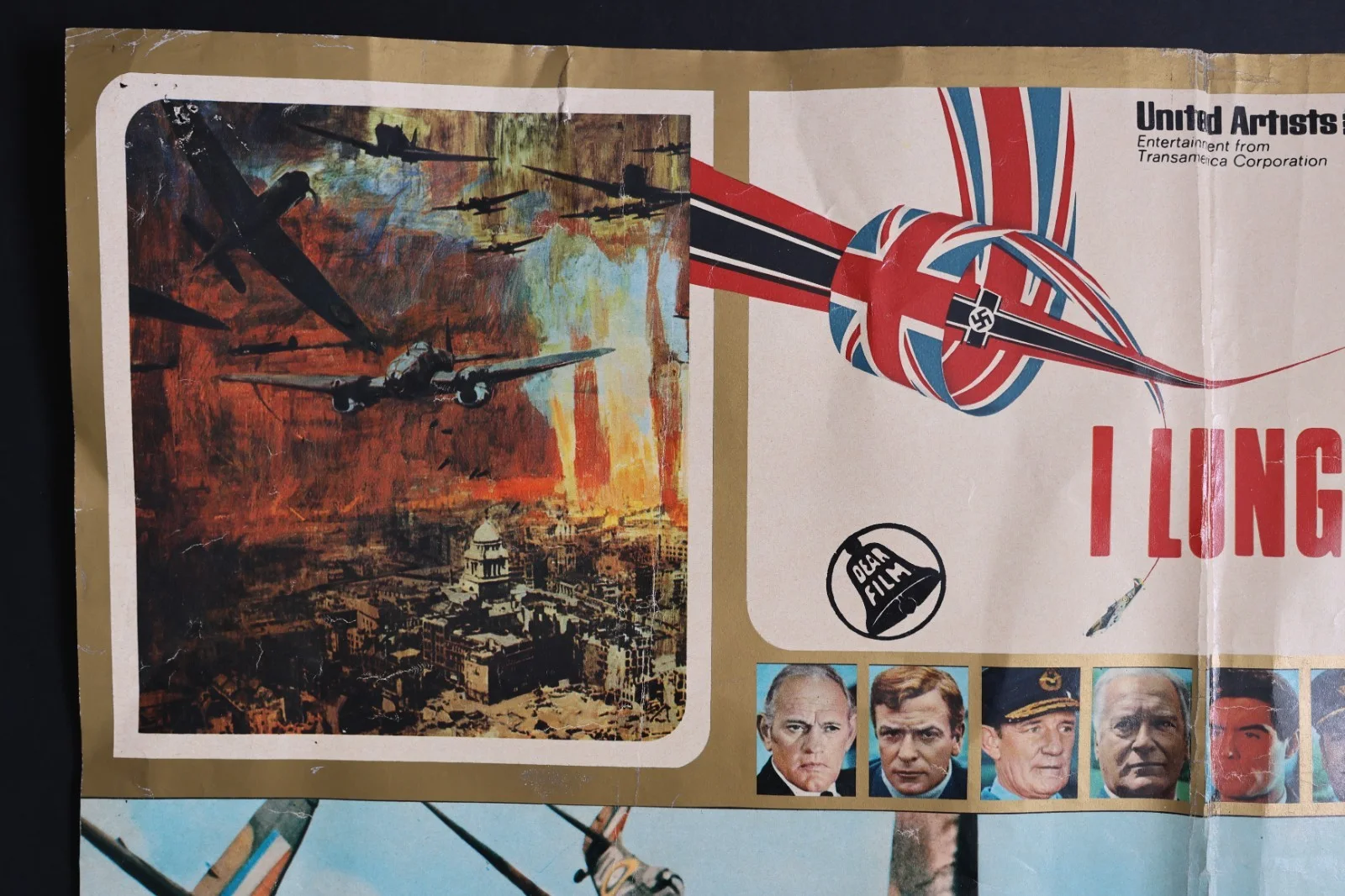 The Battle of Britain Rare Original Italian Fotobusta Poster 1969, изображение 4